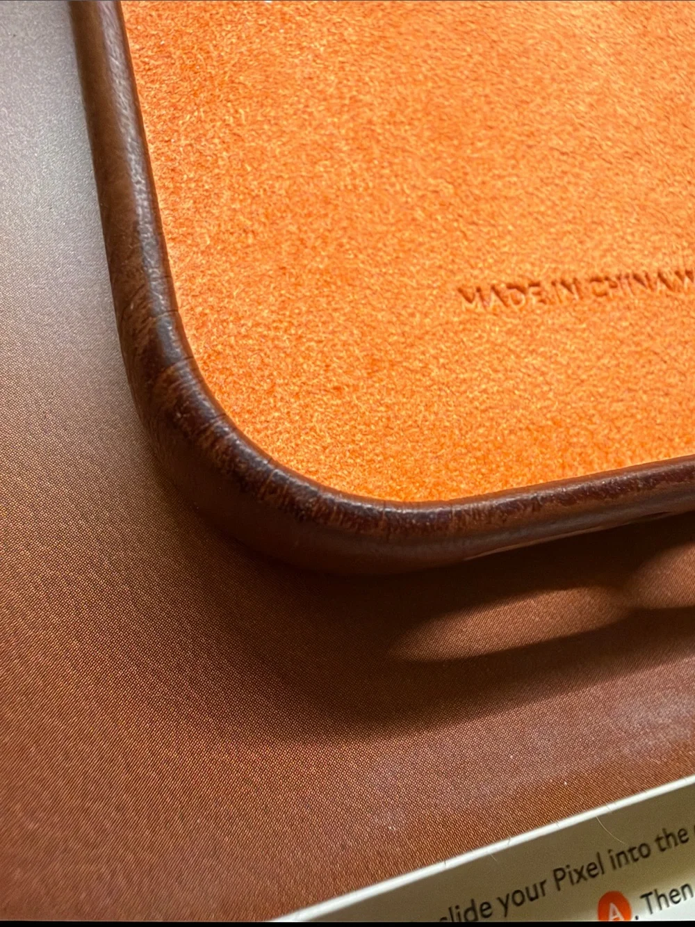 Bellroy Leather Pixel Case in sienna for Google Pixel 10 Pro XL